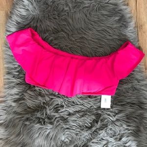 Trina Turk off the shoulder bikini top